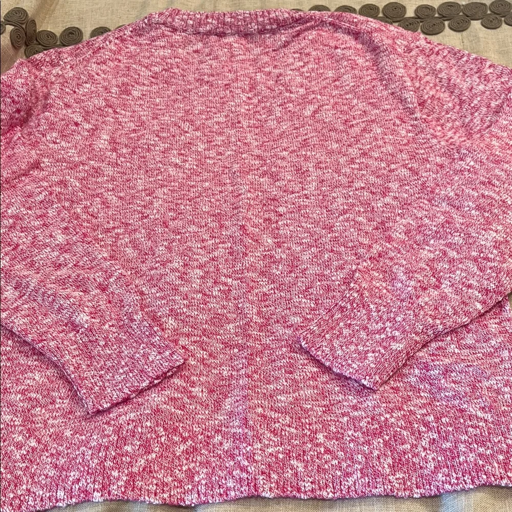 J. Crew Crisp Berry Crewneck Beach Sweater/NWT/M - Picture 8 of 10